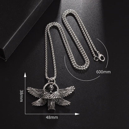 Guardian Angel Wings Necklace|Wear Your Faith. Carry Your Guardian Angel Every Day.