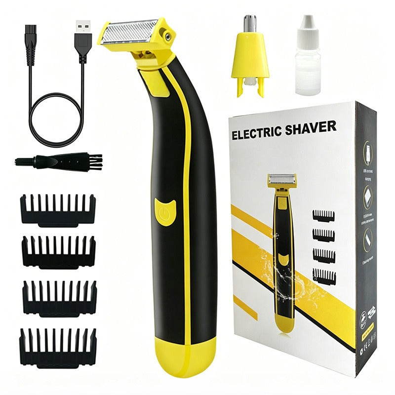 🪒 All-in-One Wet/Dry Shaver – Body Grooming Set for Him & Her ✨