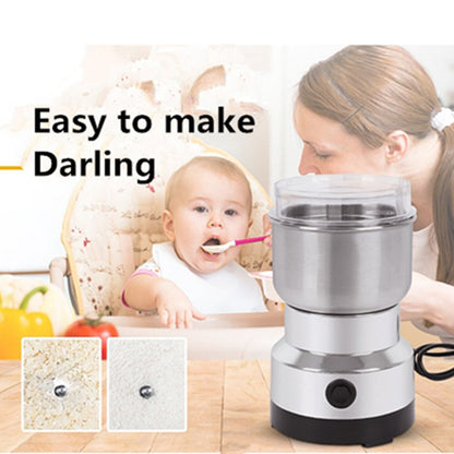 🚀 High-Speed Stainless Steel Grain Grinder ✨ Fast & Efficient Grinding