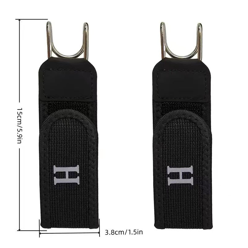No Buckle Stretch Belt for Jeans with Low-Profile Hook