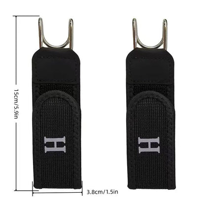 No Buckle Stretch Belt for Jeans with Low-Profile Hook