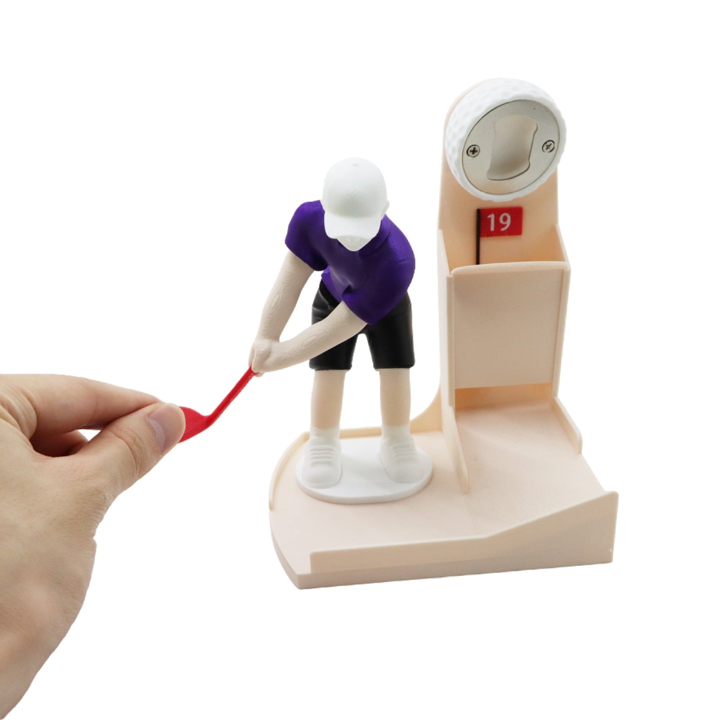 Golf Themed Portable Bottle Opener | Perfect Gift for Golf & Beer Lovers