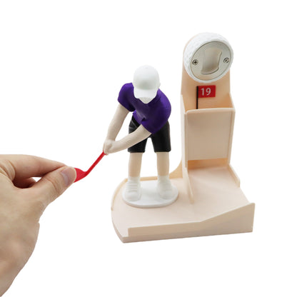 Golf Themed Portable Bottle Opener | Perfect Gift for Golf & Beer Lovers