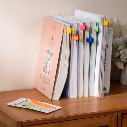 Automatic Silicone Smart Bookmark – Innovative Book Clip(6 pcs)