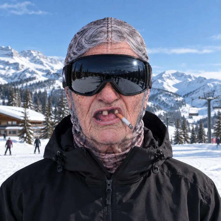 🔥Last Day 50% OFF-😂 Funny Old Man Ski Mask