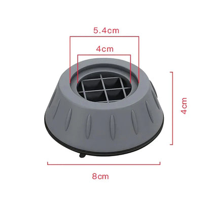 Anti-Vibration Washing Machine Support Pads – 4PCS