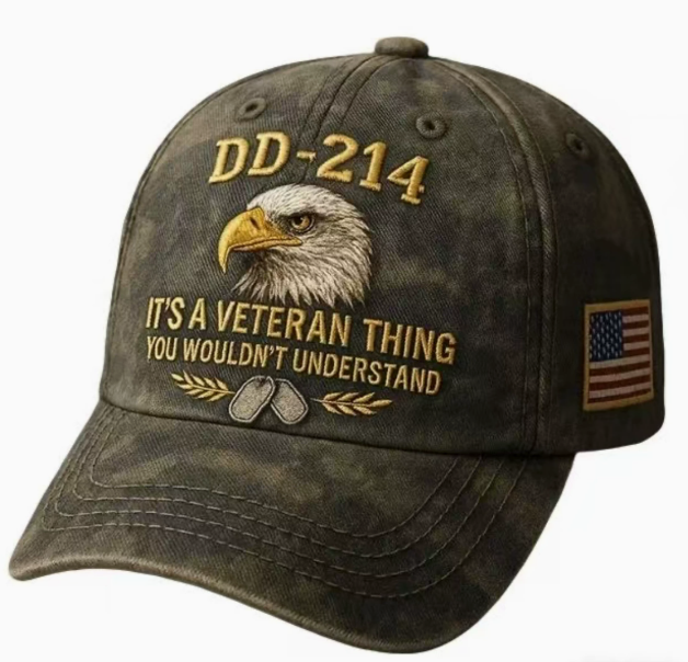 🔥Last Day 49% OFF🔥DD-214 Veteran 3D Embroidered Cap