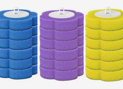 🚽✨ Say Goodbye to Dirty Toilet Brushes! 🧼🌸 Disposable Toilet Cleaning Brush Set with Scented Refill Heads 💦🍋