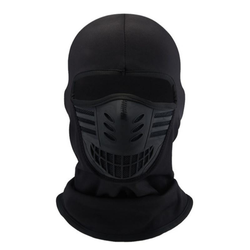 🎗️🌸Unisex Fleece Full Face Balaclava Ski Mask - Windproof, Anti-Haze, Soft Sports & Outdoor Hat
