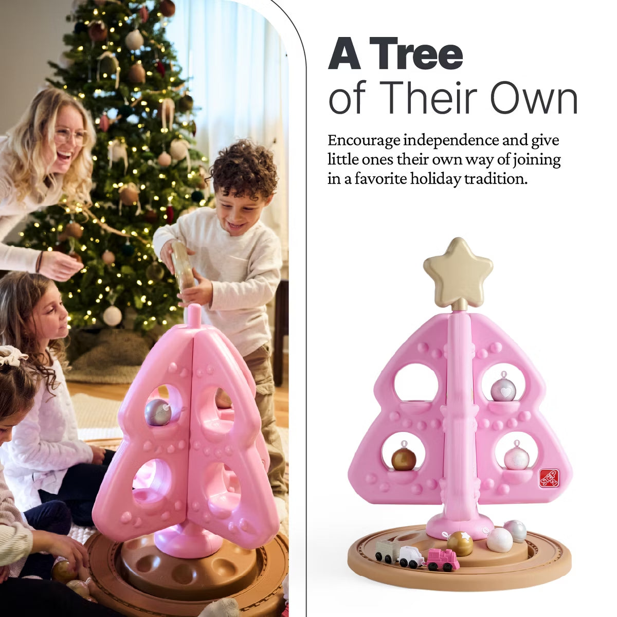 🎄🎁 My First Christmas Tree Stacking & Sorting Toy ⭐🚂 | Kids' Holiday Decorating & Learning Playset ✨