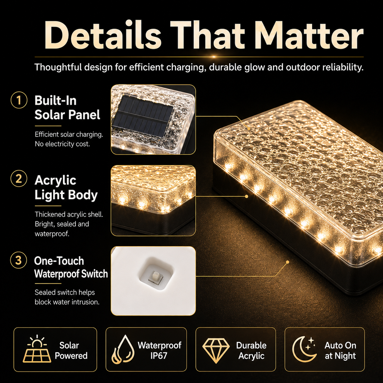 ✨Solar Paver Lights