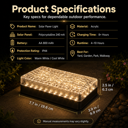 ✨Solar Paver Lights
