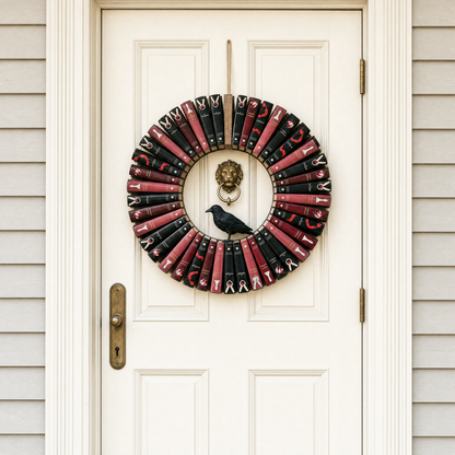 Book Wreath