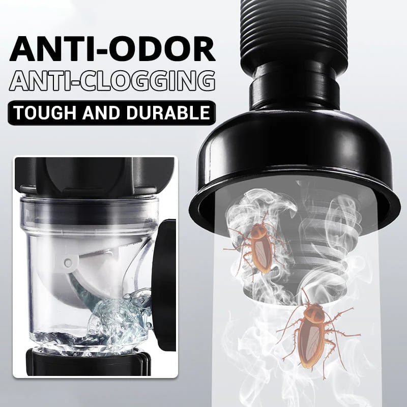 🔥Universal Anti-Odor Sink Drain Pipe Kit