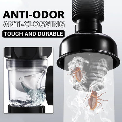 🔥Universal Anti-Odor Sink Drain Pipe Kit