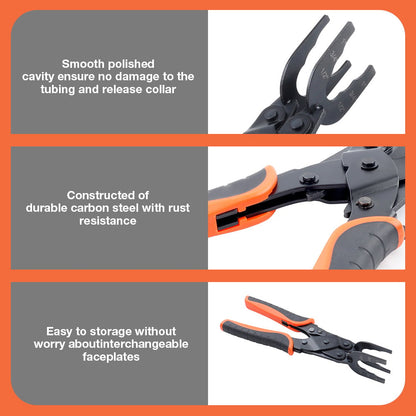 🔥LAST DAY 49% OFF - 🛠️ Push Fit Disconnect Tool – 1/2", 3/4", 1" Brass Fitting Removal Pliers for Plumbing Repair & DIY Projects