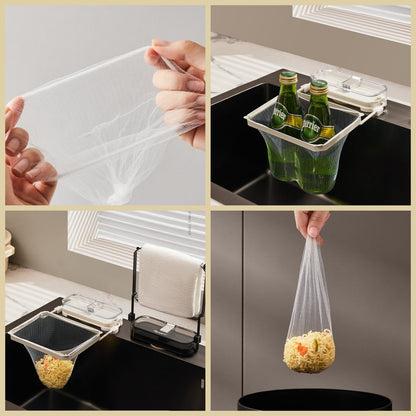 🔥 Limited Time Offer|Foldable Suction Cup Sink Strainer with 50 Filter Bags