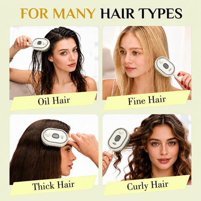 🔥LAST DAY 49% OFF - 2026 Electric Steaming Massage Hair Care Brush