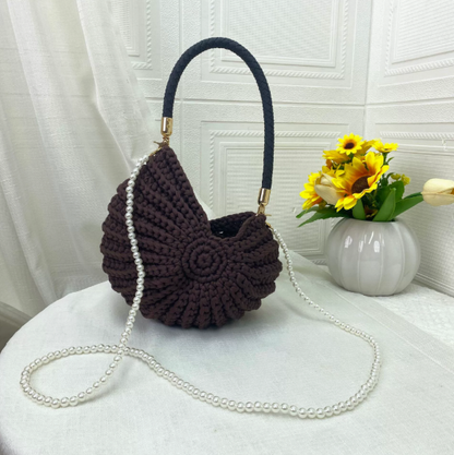 🔥Limited Release 49% OFF🔥Bohemia Crochet Handwoven Seashell Bag