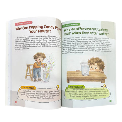 📚 100,000 Whys Kids Learning Notebook – Fun Educational Journal for Curious Young Minds