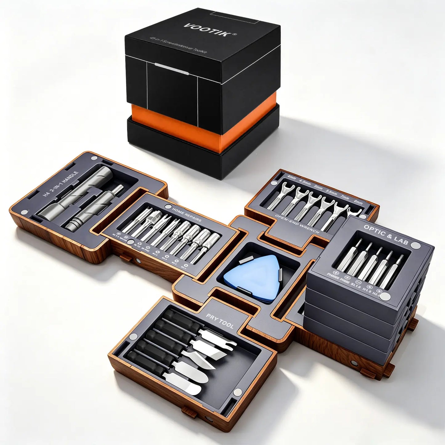 VOOTIK 55-In-1 Magnetic Screwdriver Set
