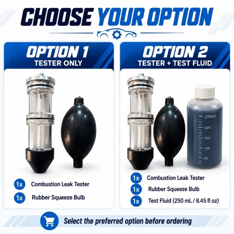 ⏰Limited Stock 60% OFF🚗🧪 Combustion Leak Tester — Quickly Detect Exhaust Gas Leaks in Your Cooling System!