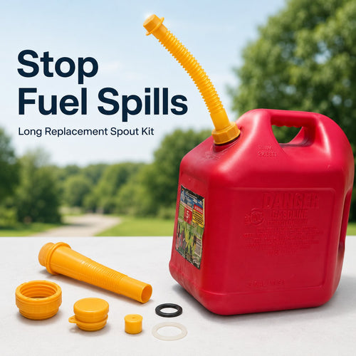 🔥LAST DAY 50% OFF - 🛠️Spill Less. Pour Better. Keep Your Old Gas Can Working