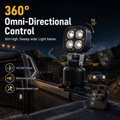 🚙 🔥Omni-Directional Magnetic LED Pod Light