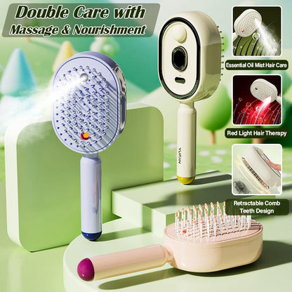 🔥LAST DAY 49% OFF - 2026 Electric Steaming Massage Hair Care Brush
