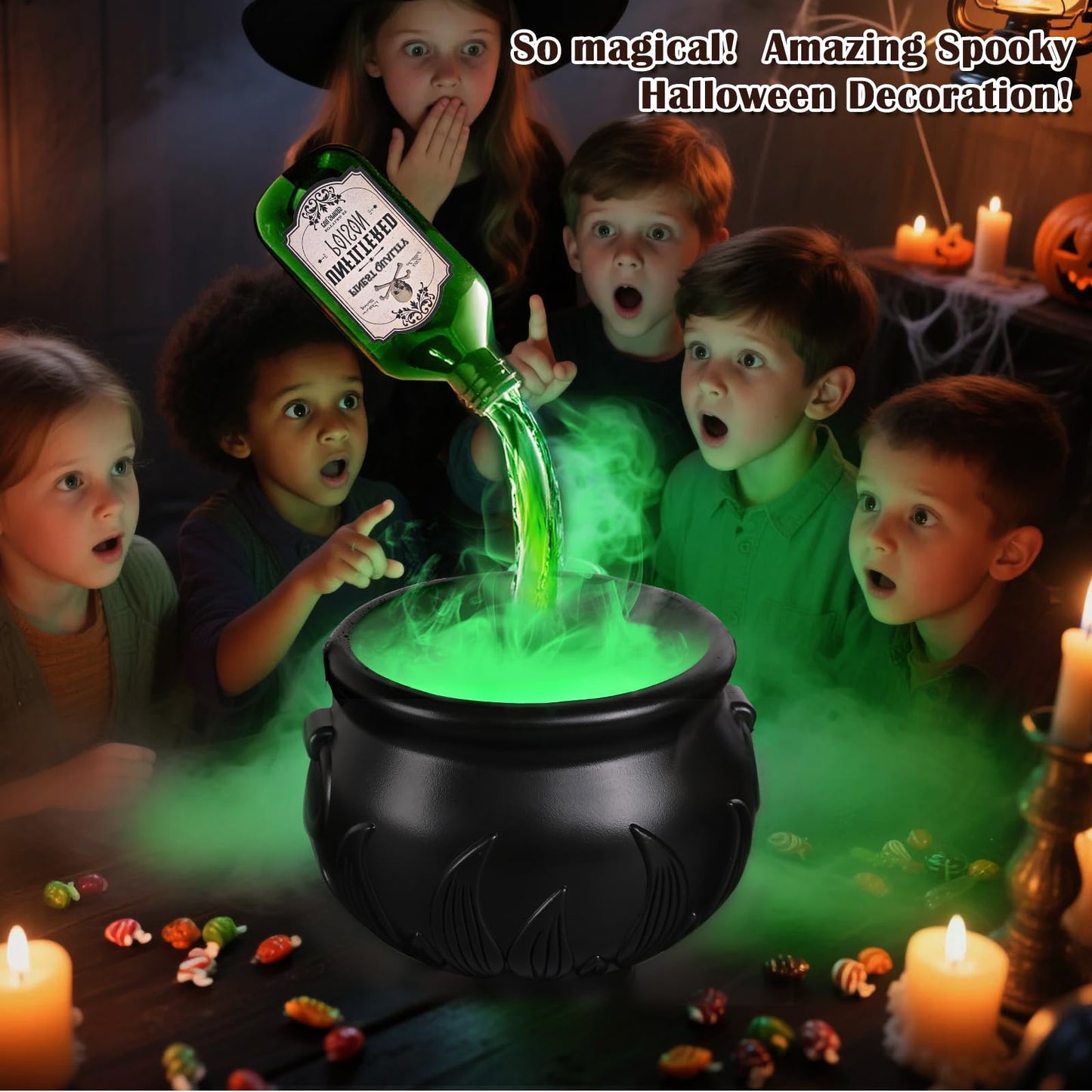 Bring Magic To Life🧙‍♀️🎃Floating Potion Bottles & Mystical Mist
