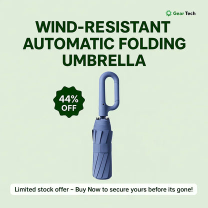 Windproof Automatic Folding Umbrella