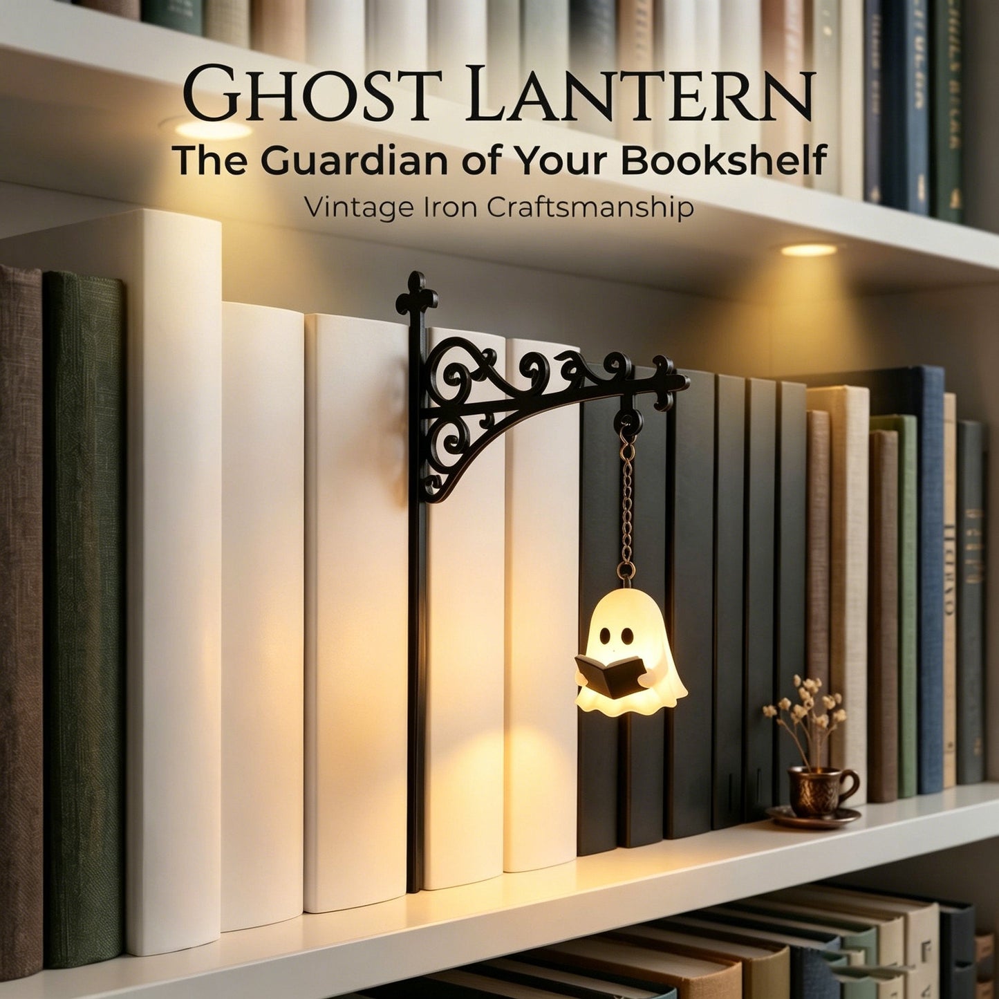 🔥Last Day 50% OFF-📚Library Lantern-Decorative Bookshelf Lighting