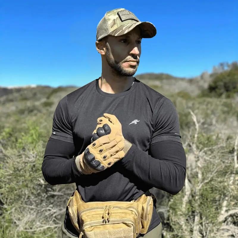 🔥Limited-Time 70% OFF🧤Full-Finger Protective Tactical Gloves|Grip. Protect. Keep Moving.