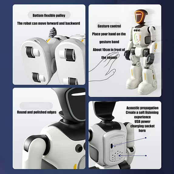 🤖Next-Gen Humanoid AI Robot | Full-Body Flexible Joints & Smart Interactive Control
