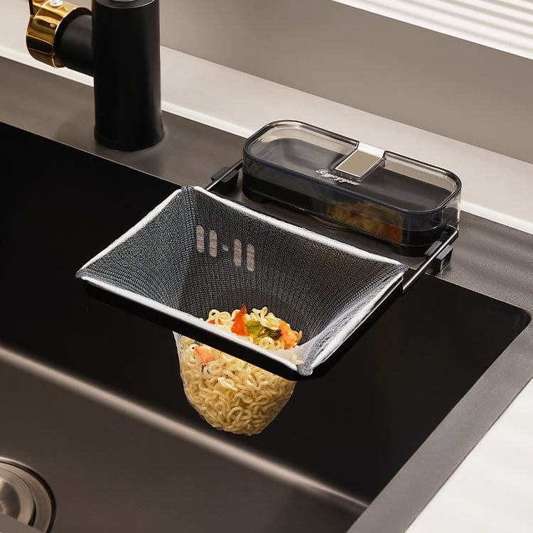 🔥 Limited Time Offer|Foldable Suction Cup Sink Strainer with 50 Filter Bags