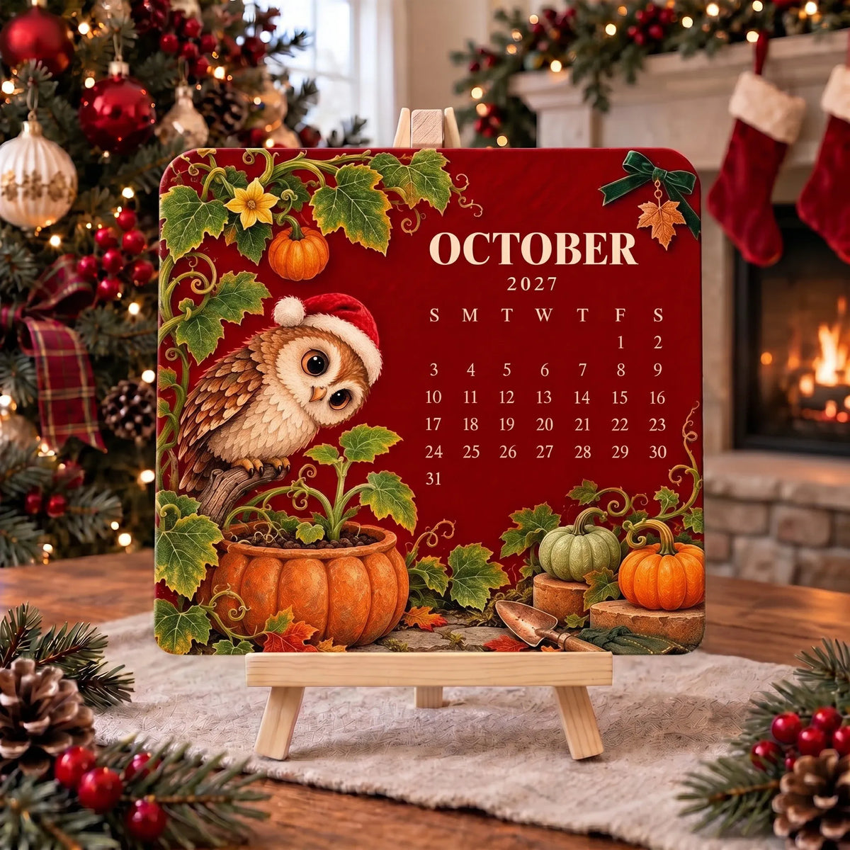 🌱 Christmas Special Edition – Eco-friendly, plantable “timeless” seed calendar 2027 🌸🌿