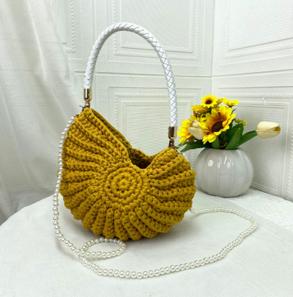 🔥Limited Release 49% OFF🔥Bohemia Crochet Handwoven Seashell Bag