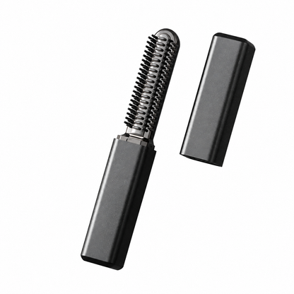 💇‍♀️✨ Cordless Mini Ceramic Hair Curler 🔋👜 | USB-C Rechargeable Travel Curling Iron with 3 Heat Settings