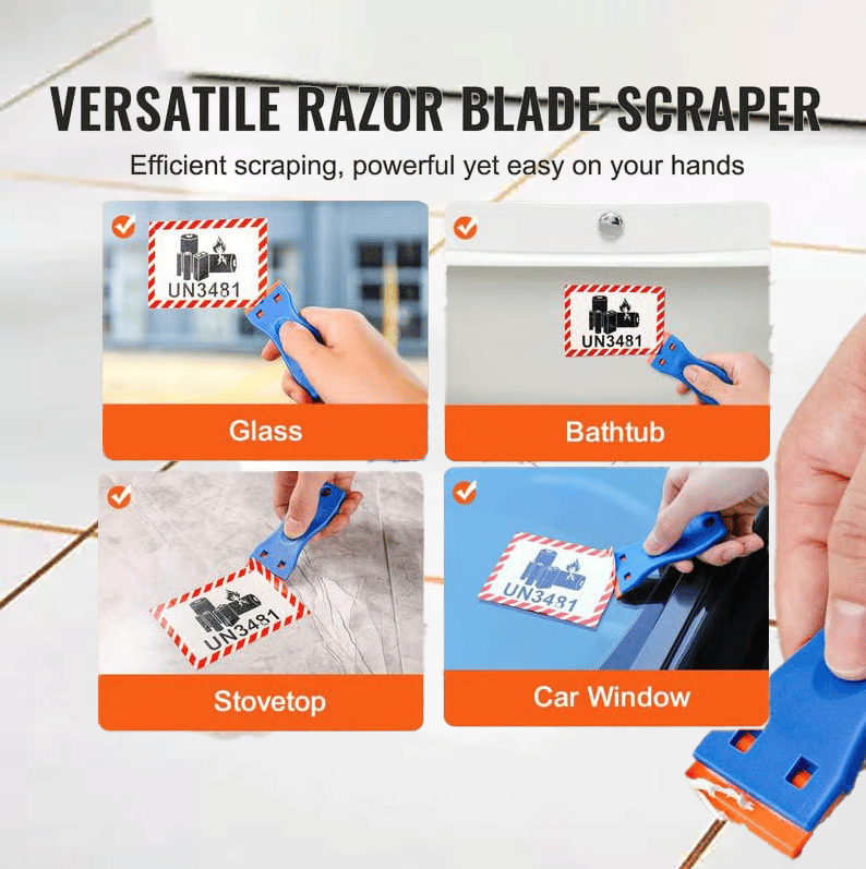 Plastic Razor Blade Scraper Kit – product image 1