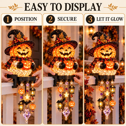 🎃Halloween Porch Magic Cascade Railing Lights