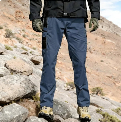 ⚡Hot Sales 49% OFF🔥Men's Solid Color Camouflage Printed Pocket Zipper Waterproof Tactical Work Pants