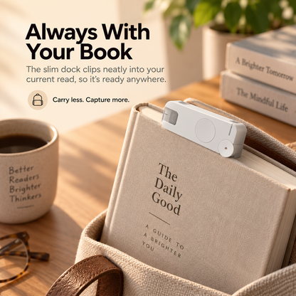 📚 Smart AI Bookmark & Digital Highlighter – Scan, Save & Organize Every Great Idea