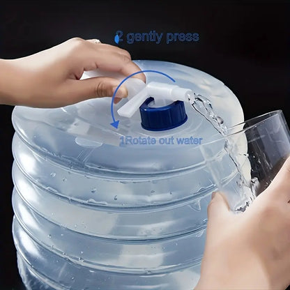 Collapsible Water Container Set – 5L + 10L with Spout