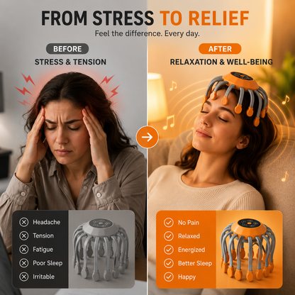 Head Massager for Migraine Relief