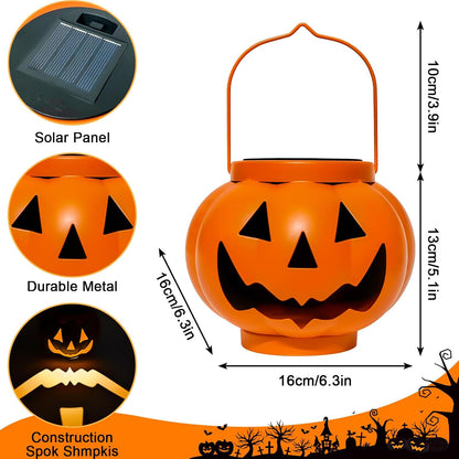 🎃Solar Halloween Pumpkin Lantern Outdoor Decor ✨