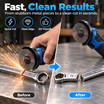 Mini Cordless Metal Cut-Off Tool – Compact Cutter for DIY Repairs