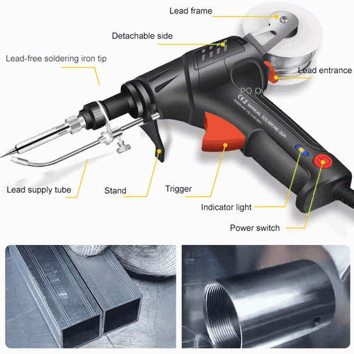 (🔥LAST DAY SALE 49% OFF🔥) Professional Internally Heated Soldering Gun Kit