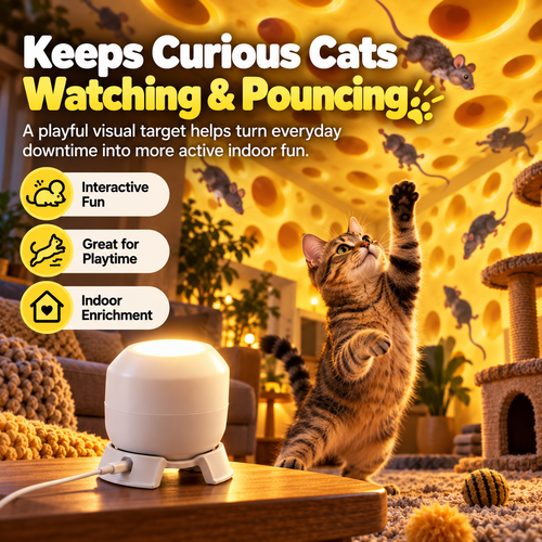 🐱Cat Mouse Chase Projector – Turn Any Room Into a Play Zone