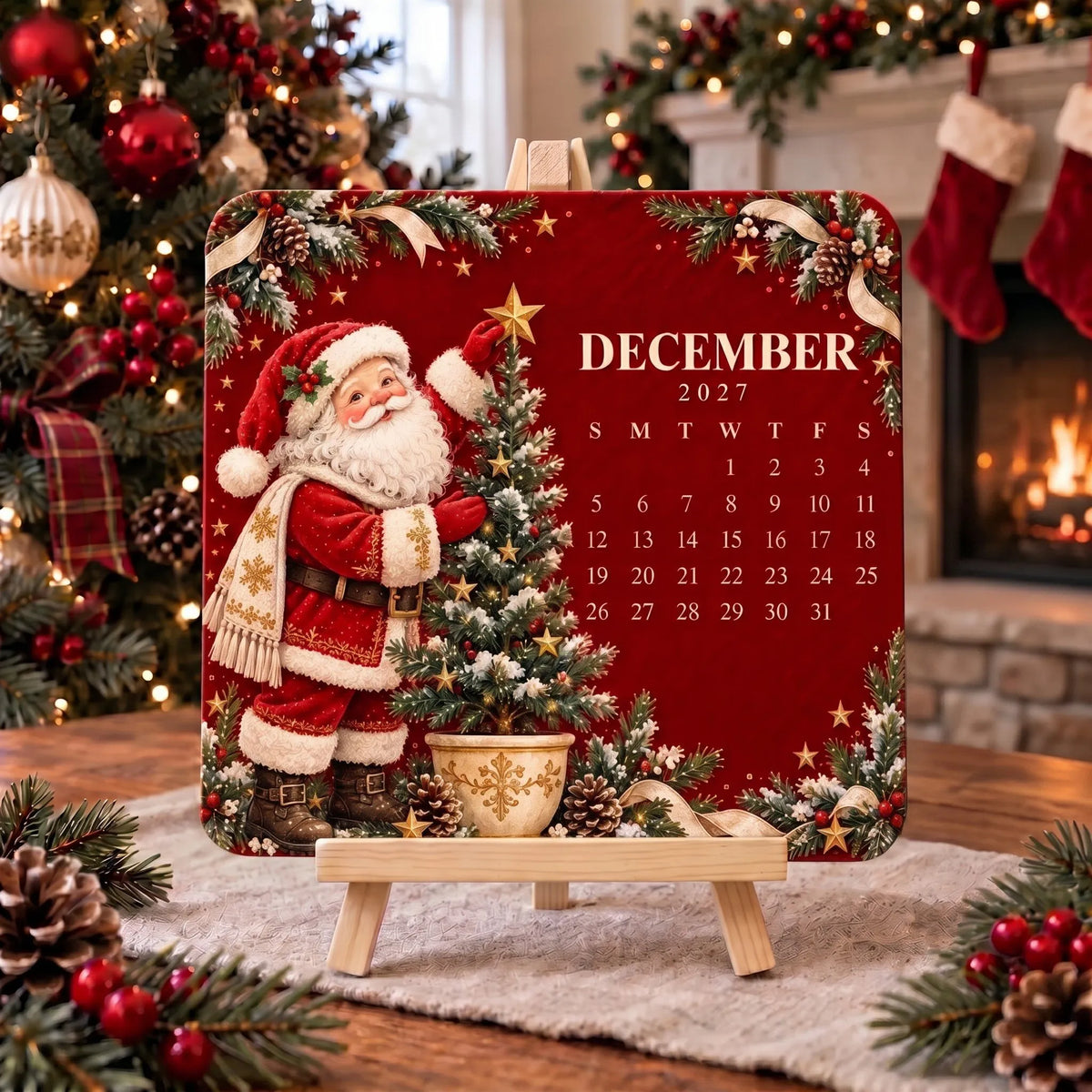 🌱 Christmas Special Edition – Eco-friendly, plantable “timeless” seed calendar 2027 🌸🌿