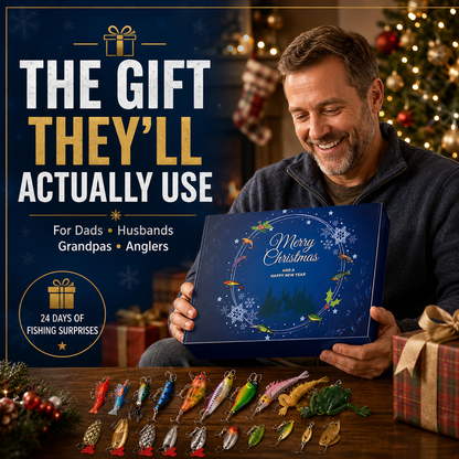 🎣Fishing Advent Calendar-24 Fishing Lures
